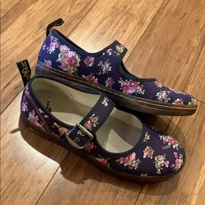 Doc Martens Carnaby floral Mary Janes